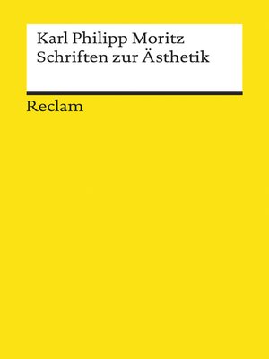 cover image of Schriften zur Ästhetik